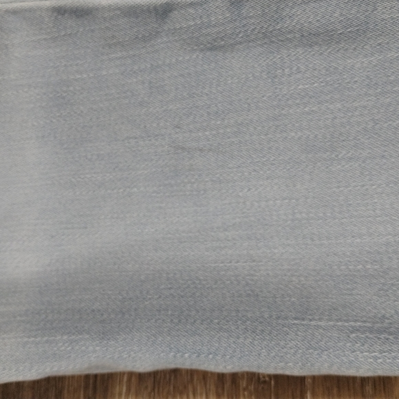 Oshkosh Relaxed Fit Jeans Girls 6/6X distressed fringe Ends At The Bottom - Picture 4 of 15